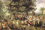 Wedding Banquet g BRUEGHEL, Jan the Elder